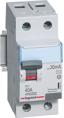 Изображение Legrand Wycznik rónicowoprdowy 2P 40A 0,03A typ AC P302 (411510)