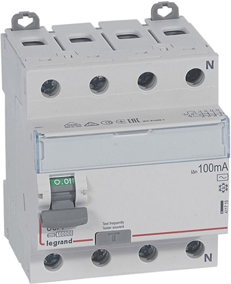 Picture of Legrand Wycznik rónicowo-prdowy 4P 80A 0,1A typ AC P304 DX3 (411715)