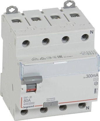 Picture of Legrand Wycznik rónicowo-prdowy 4P 80A 0,3A typ AC P304 DX3 (411725)