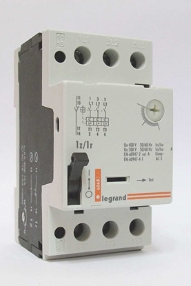 Picture of Legrand Wycznik silnikowy 3P 0,06kW 0,16-0,25A M250 1Z/1R 0,25 606821
