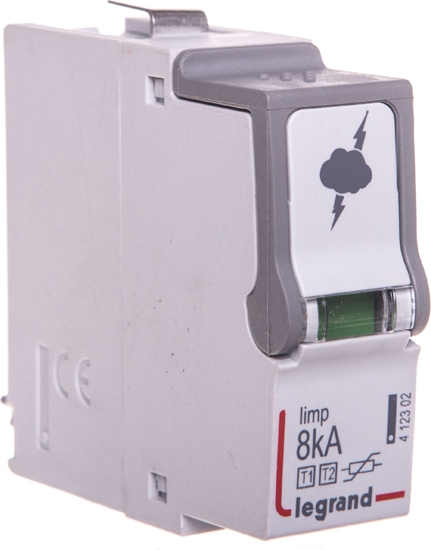 Изображение Legrand Wkad ogranicznika przepi B+C 8kA 320V AC 1,3kV (412302)