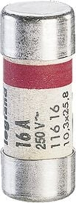Attēls no Legrand Wkadka bezpiecznikowa cylindryczna 10,3x25,8mm 16A 230V (011616)