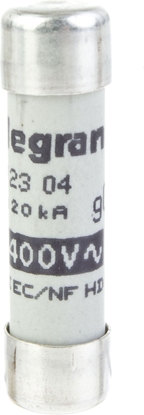 Attēls no Legrand Wkadka bezpiecznikowa cylindryczna 8,5x31,5mm 4A gG 400V (012304)