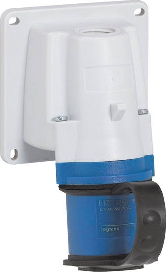 Picture of Legrand Wtyczka odbiornikowa 3P 16A 230V niebieska IP44 P17 (057584)