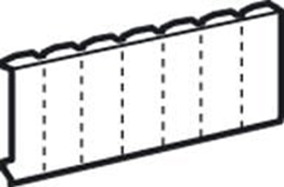 Picture of Legrand Zalepka biaa 18 moduów 001664