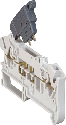 Picture of Legrand Zczka VIKING sprynowa 2-przewodowa 2.5mm2 wkadka B szara (037281)