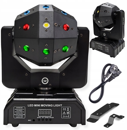 Изображение LIGHT4ME ruchomy efekt wietlny 4w1 LED