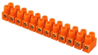 Picture of Listwa zaciskowa 12-torowa 2,5mm2 pomaraczowy 34577