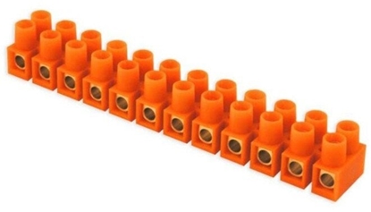 Изображение Listwa zaciskowa 12-torowa 6,0mm2 pomaraczowy 24658