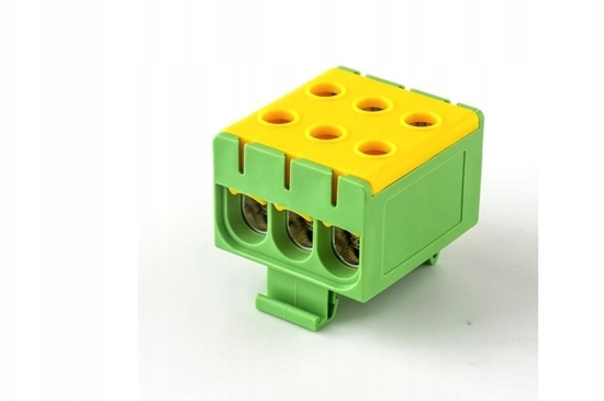 Picture of Listwa zaciskowa LZT w korpusie óto-zielona Cu:2,5-50mm2, Al:6-50mm2 E.4143/-Z