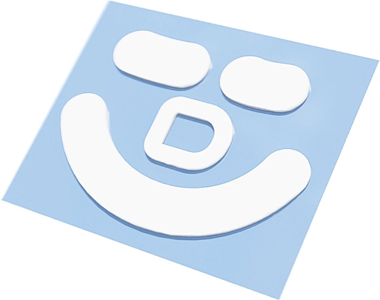 Изображение lizgacze X-Raypad threepointzero Glacier Skates do Deathadder V3 Pro Model