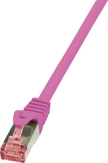 Picture of LogiLink CAT 6 Patchcord S/FTP PIMF Róowy 1M (CQ2039S)