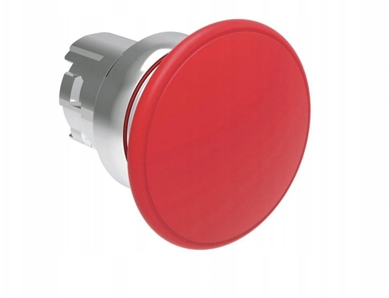 Picture of Lovato Electric Metalowy przycisk grzybkowy z samoczynnym powrotem czerwony fi40mm LPSB6144