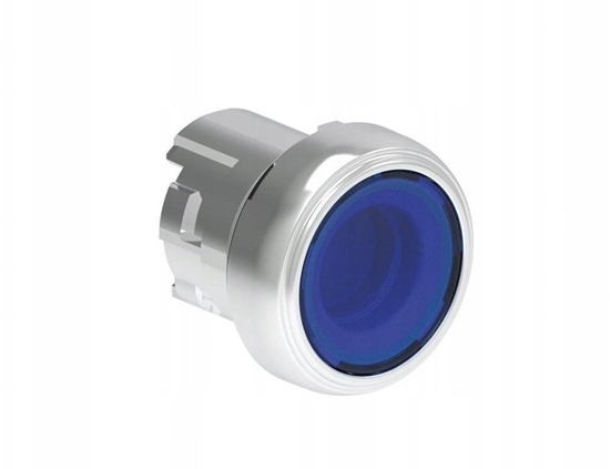 Picture of Lovato Electric Metalowy przycisk podwietlany 22mm samoczynny powrót kryty niebieski LPSBL106