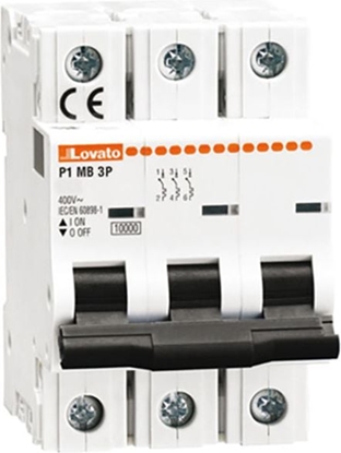 Attēls no Lovato Electric Ogranicznik mocy 3P 20A 10kA (P1MB3PT20)