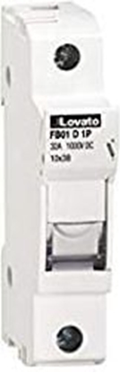 Attēls no Lovato Electric Podstawa bezpiecznikowa DC PV 1P 32A 1000V 10x38mm (FB01D1P)