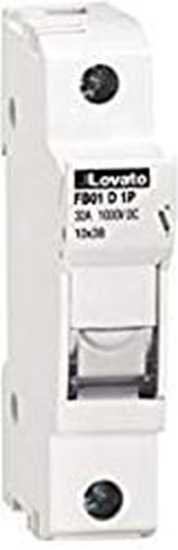 Picture of Lovato Electric Podstawa bezpiecznikowa DC PV 1P 32A 1000V 10x38mm (FB01D1P)