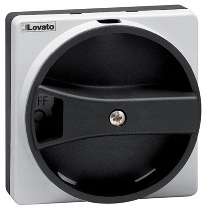Attēls no Lovato Electric Pokrto osonite czarne do montau rubowego GA..A, GA..C i GA..D GAX61B