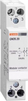 Attēls no Lovato Electric Stycznik moduowy 20A 2Z 0R 24V AC (CN2020024)