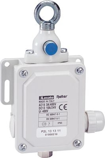 Изображение Lovato Electric Wycznik cignowy /STOP/ 1Z+1R 120N z przyciskiem kasujcym (P2L131312)