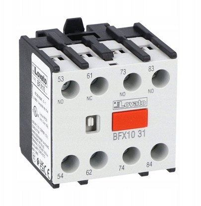 Attēls no Lovato Electric Zestyki akcesoria do styczników 3Z+1R BF09...BF150 monta czoowy BFX1031
