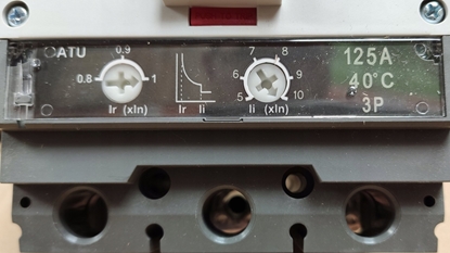 Изображение LSiS Wycznik kompaktowy serii TS 3P 125A zabezpieczenie ATU 50kA TS160N ATU 125A 3P