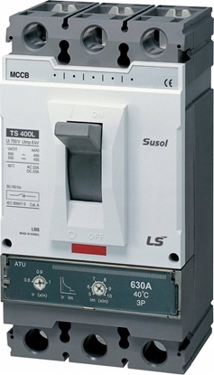 Изображение LSiS Wycznik kompaktowy serii TS 3P 300A Zabezpieczenie ATU 50kA TS400N ATU 300A 3P