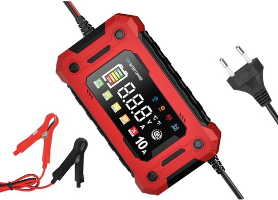 Изображение LTC Prostownik 10A 3.3-14.7V AGM GEL LiFePO4 Auto LCD