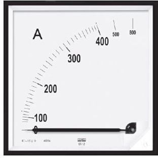 Picture of Lumel Amperomierz analogowy 96x96 N IP50 E416 100A 100/5 pozycja pracy C3 K=90 st. bez atestu KJ (EA19N E41600000000)
