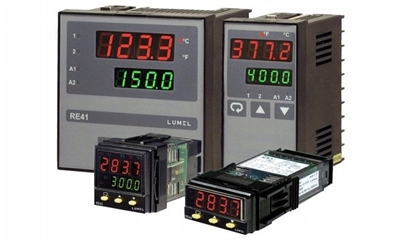 Picture of Lumel Programowany regulator 96x96 4: zasilanie 90-264V AC 1: wejcie uniwersalne RE41