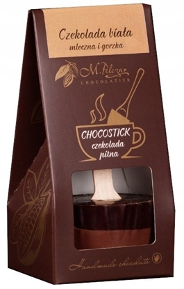 Picture of M.Pelczar Chocolatier Chocostick - Ciemna, mleczna i biaa czekolada 60g