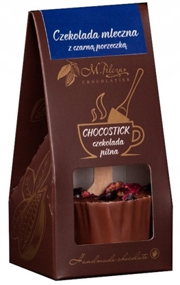 Picture of M.Pelczar Chocolatier Czekolada mleczna z nut czarnej porzeczki 60g