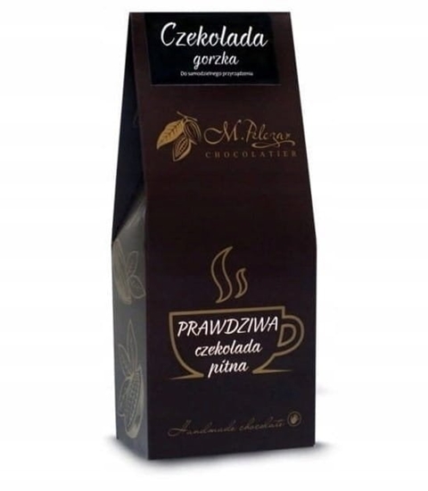 Picture of M.Pelczar Chocolatier Prawdziwa czekolada pitna Gorzka 200g