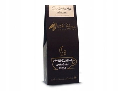 Picture of M.Pelczar Chocolatier Prawdziwa czekolada pitna Mleczna 200g