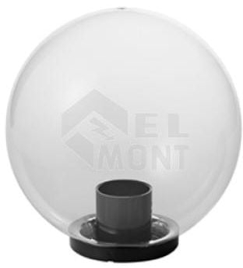Picture of Mareco Luce Oprawa parkowa GLOBE kula fi 250mm transparentna E27 (1080.201T)