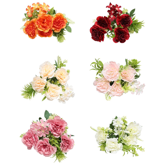 Picture of Mākslīgais ziedu pušķis, dažādi veidi