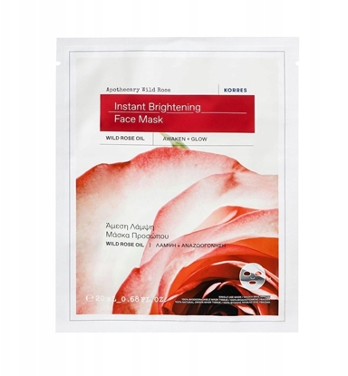 Picture of Mediheal KORRES_Rose Sauvage D'Apothicaire Natychmiastowa promienno maska do twarzy 1szt.