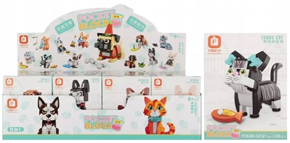 Изображение Mega Creative KLOCKI KONSTR CUTE 10X13X6 MIX12 MC DISP 12/96