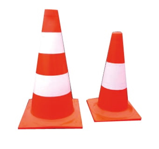 Picture of Mega Pachoek drogowy biao-pomaraczowy 50cm odblaskowy - 35587