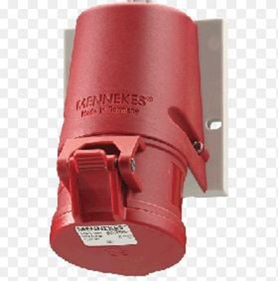 Изображение Mennekes Gniazdo nacienne 1-czciowe zaciski bezrubowe 16A 400V IP44 (MEN31)
