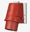 Picture of Mennekes Wtyczka odbiornikowa nacienna zaciski rubowe 32A 400V IP44 (MEN804)