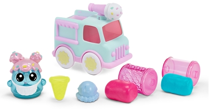 Picture of MGA DohKins Ice Cream Truck Zestaw do zabawy z masy plastycznej 192 g Wielobarwny