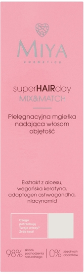 Изображение Miya superHAIRday Pielgnacyjna mgieka nadajca wosom objto 100 ml