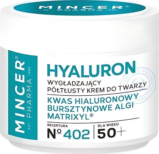 Изображение Mincer Pharma Hyaluron Krem wygadzajcy 50+ nr 402 50ml
