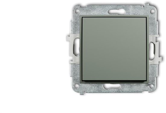Picture of Karlik MINI Mechanizm cznika krzyowego (jeden klawisz bez piktogramu) szawiowy 61MWP-6.1