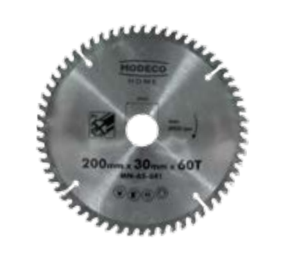 Изображение Modeco Pia tarczowa do ciecia aluminium 200x30mm - MN-65-841