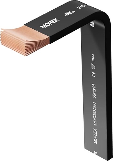 Picture of MOREK Szyna elastyczna izolowana miedziana MOFLEX 20x1x3 60mm2 414A 2m Flexibar 20mm (MMC0200301)