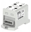 Picture of MOREK Zczka OTL95-2B szary 2xAl/Cu 6-95mm2 3x1x24 1000V AC / 1500V DC Uniwersalny zacisk z wejciem na elastyczn szyn MAA2095A20