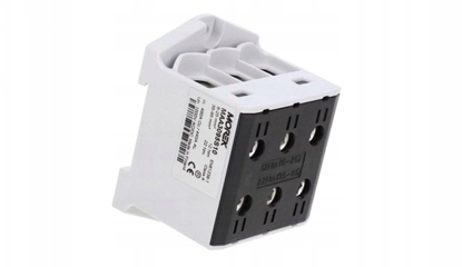 Picture of MOREK Zczka OTL95-3 czarny kolor 3xAl/Cu 6-95mm2 1000V AC / 1500V DC Zacisk uniwersalny MAA3095S10