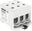 Изображение MOREK Zczka szynowa 6-95mm2 szara 6 otwor AL/CU 1000V TH35 1P MAA3095A10 Morek 4313